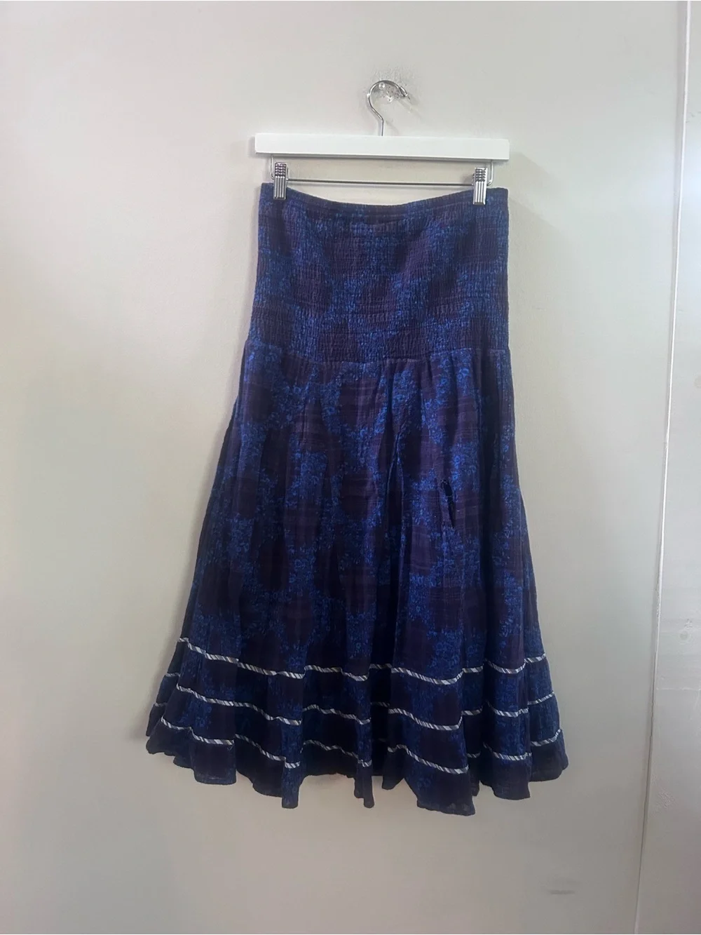 Free people strapless midi dress 6